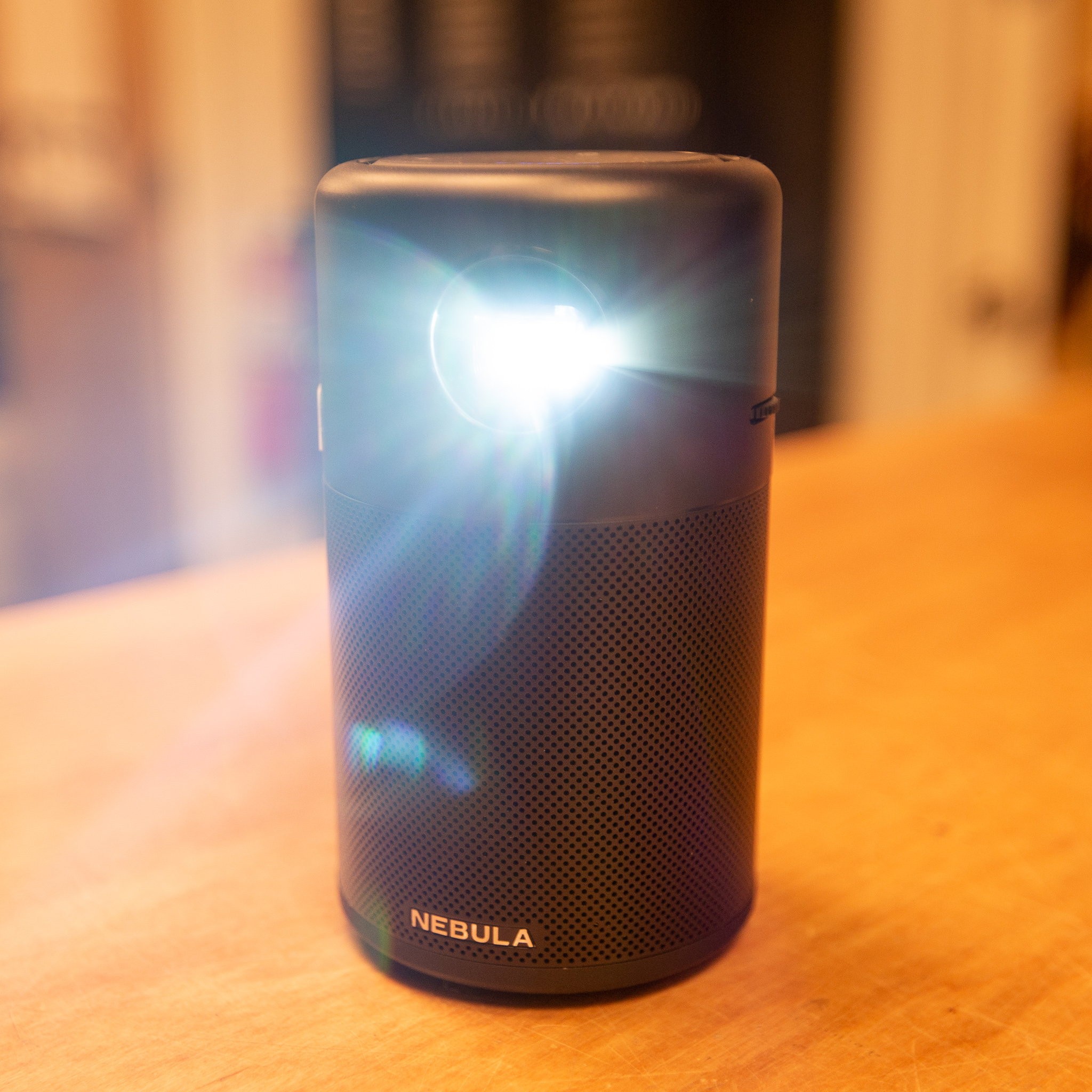  Anker NEBULA Capsule, Smart Wi-Fi Mini Projector, 100